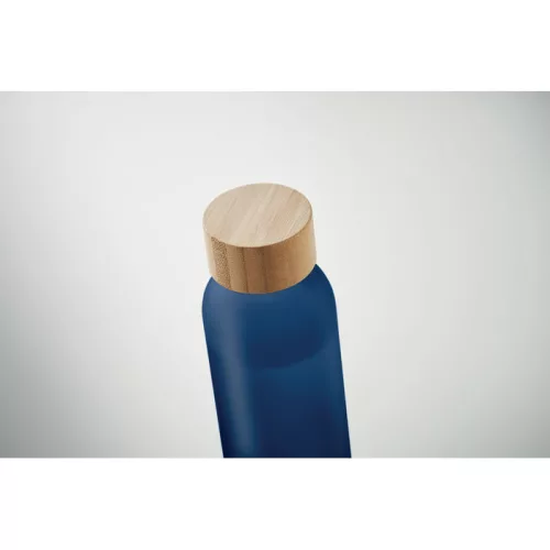 Matt üveg palack 500 ml (Áttetsző Kék)