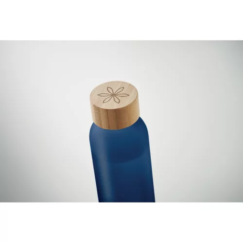 Matt üveg palack 500 ml (Áttetsző Kék)