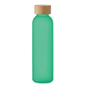 Matt üveg palack 500 ml (Áttetsző Zöld)