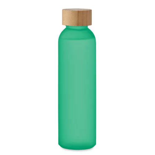 Matt üveg palack 500 ml (Áttetsző Zöld)
