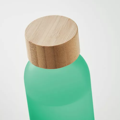 Matt üveg palack 500 ml (Áttetsző Zöld)