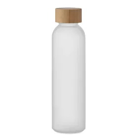 Matt üveg palack 500 ml (Áttetsző Fehér)