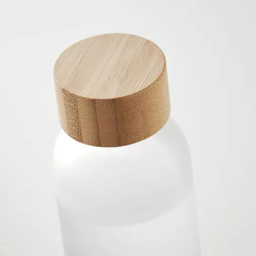Matt üveg palack 500 ml (Áttetsző Fehér)