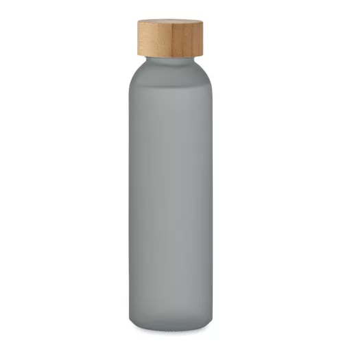 Matt üveg palack 500 ml (Áttetsző Szürke)