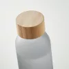 Matt üveg palack 500 ml (Áttetsző Szürke)