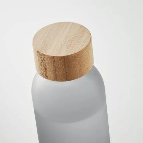 Matt üveg palack 500 ml (Áttetsző Szürke)