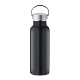 Duplafalú palack 500 ml (Fekete)