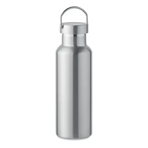 Duplafalú palack 500 ml (Matt Ezüst)