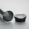 Duplafalú úti pohár 330ml (Matt Ezüst)