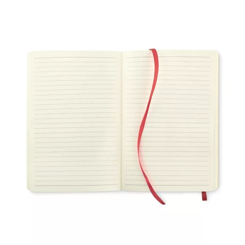 A5 újrahasznosított notesz (Piros)