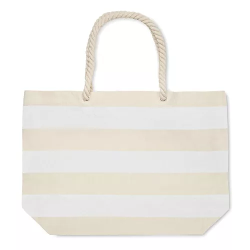 Pamut strandtáska 220 g/m² (Fehér)