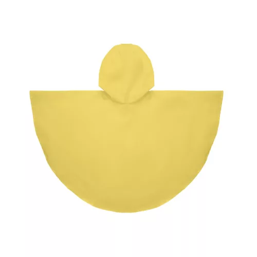 PEVA gyerek kapucnis esőkabát (Sárga)