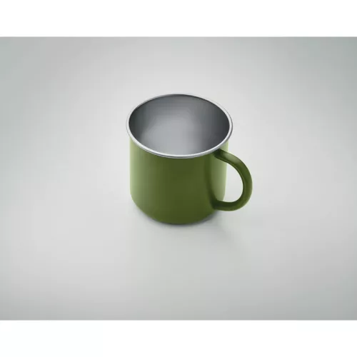 Újrah.rozsdamentes bögre 300ml (Sötétzöld)