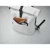 PU roll top laptop hátitáska (Fehér)
