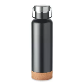 Duplafalú palack 500ml (Fekete)