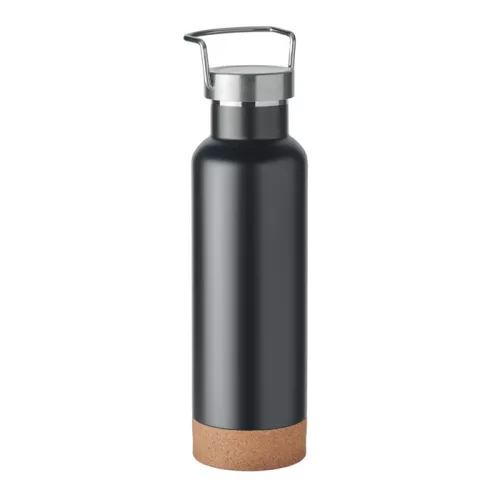 Duplafalú palack 500ml (Fekete)
