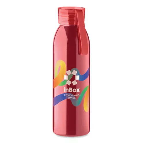 Rozsdamentes acél palack 650ml (Piros)