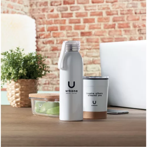 Rozsdamentes acél palack 650ml (Fehér)