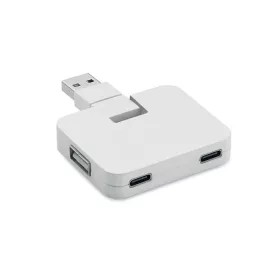 4 portos USB hub (Fehér)
