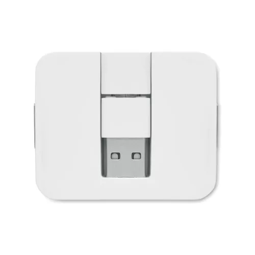 4 portos USB hub (Fehér)