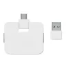 4 portos USB hub (Fehér)