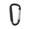 Alumínium karabiner (Fekete)