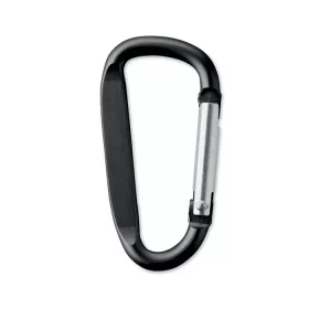 Alumínium karabiner (Fekete)