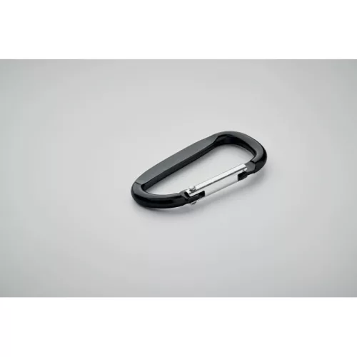 Alumínium karabiner (Fekete)