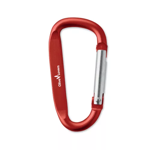 Alumínium karabiner (Piros)