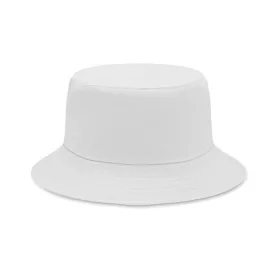 Horgászkalap pamut 260 g/m² (Fehér)