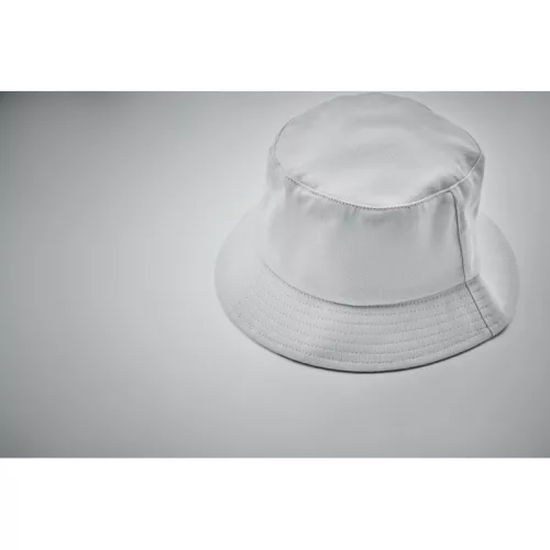 Horgászkalap pamut 260 g/m² (Fehér)
