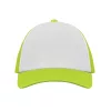 5 paneles kamionos sapka (Fehér/neonsárga)