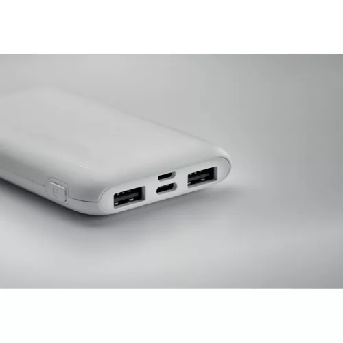 5000 mAh powerbank akkumulátor (Fehér)