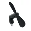 Hordozható USB ventilátor (Fekete)