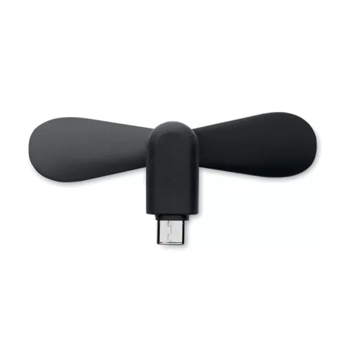 Hordozható USB ventilátor (Fekete)