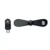 Hordozható USB ventilátor (Fekete)