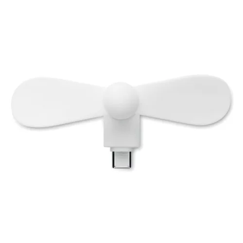 Hordozható USB ventilátor (Fehér)