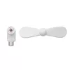 Hordozható USB ventilátor (Fehér)