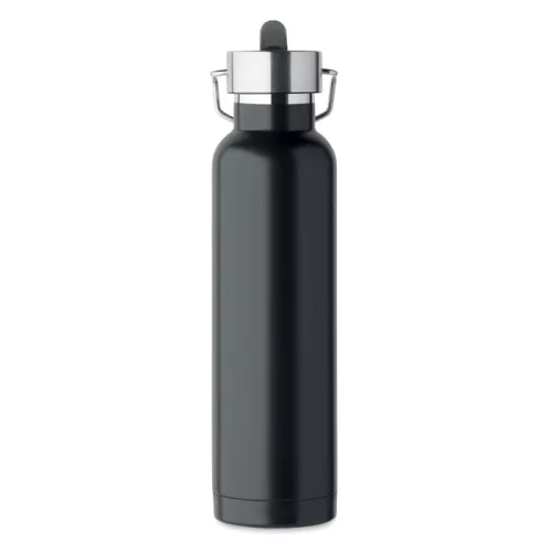 Duplafalú termoszpalack 660 ml (Fekete)