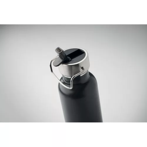 Duplafalú termoszpalack 660 ml (Fekete)