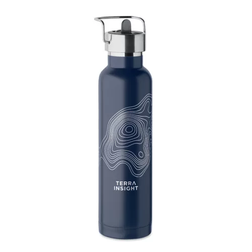 Duplafalú termoszpalack 660 ml (Francia Tengerészkék)