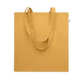 Újrahaszn.pamut bevásárlótáska (Ochre)