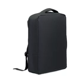 Vékony 15colos laptop hátizsák (Fekete)