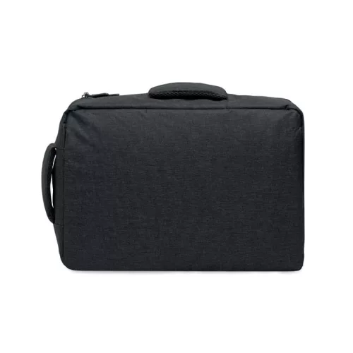 Vékony 15colos laptop hátizsák (Fekete)