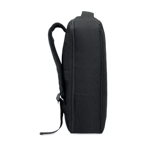 Vékony 15colos laptop hátizsák (Fekete)