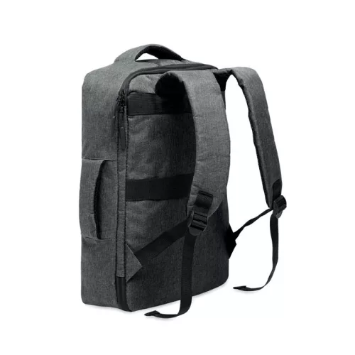 Vékony 15colos laptop hátizsák (Kőszürke)
