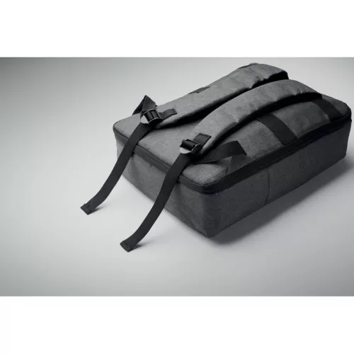 Vékony 15colos laptop hátizsák (Kőszürke)