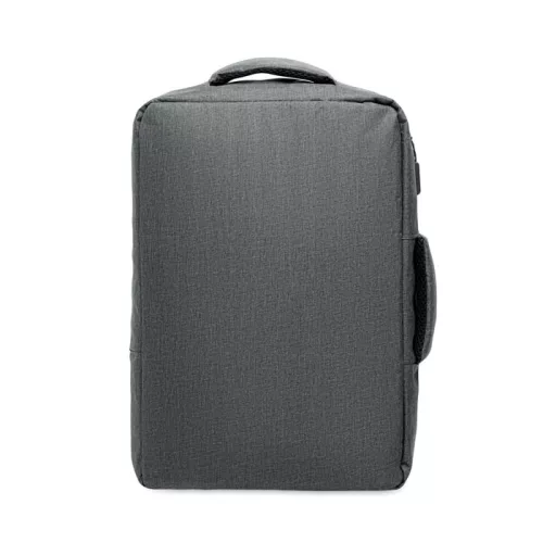 Vékony 15colos laptop hátizsák (Kőszürke)