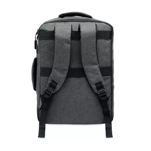 Vékony 15colos laptop hátizsák (Kőszürke)