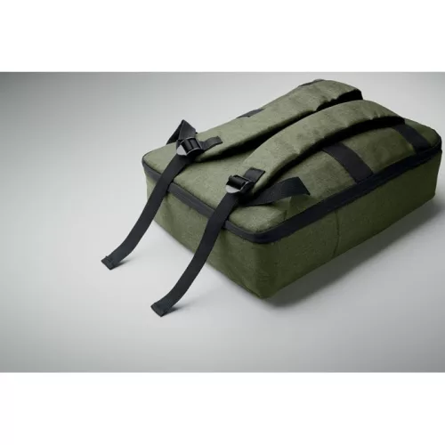 Vékony 15colos laptop hátizsák (Katona Zöld)